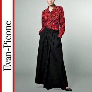 Evan Picone | Vintage Paisley Print Silk Blouse